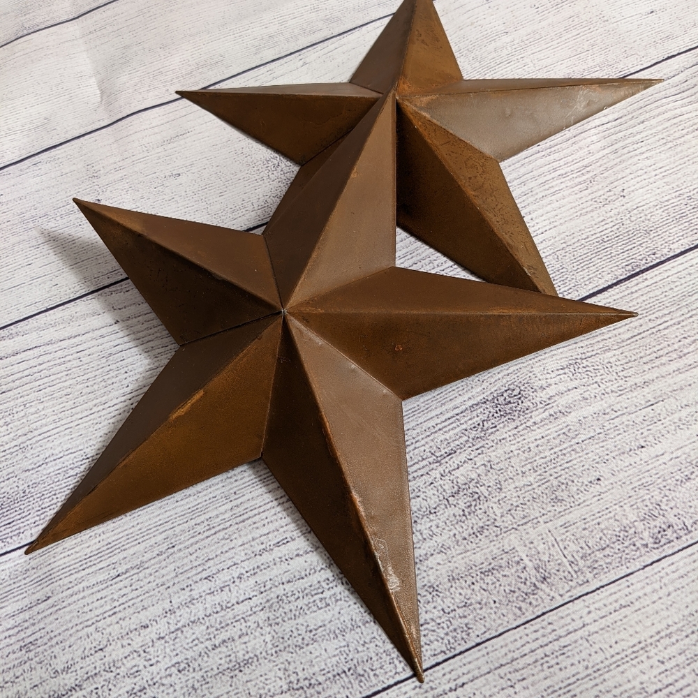 Rustic Tin stars
